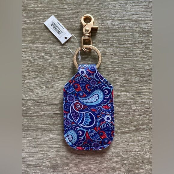 NWT … SIMPLY SOUTHERN Paisley Hand Sanitizer Holder - Picture 2 of 2